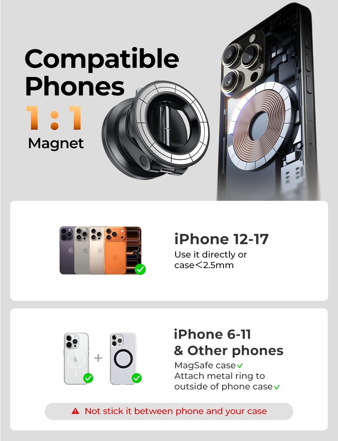 Magnetic Car Phone Mount by Havvibe 📱🚘