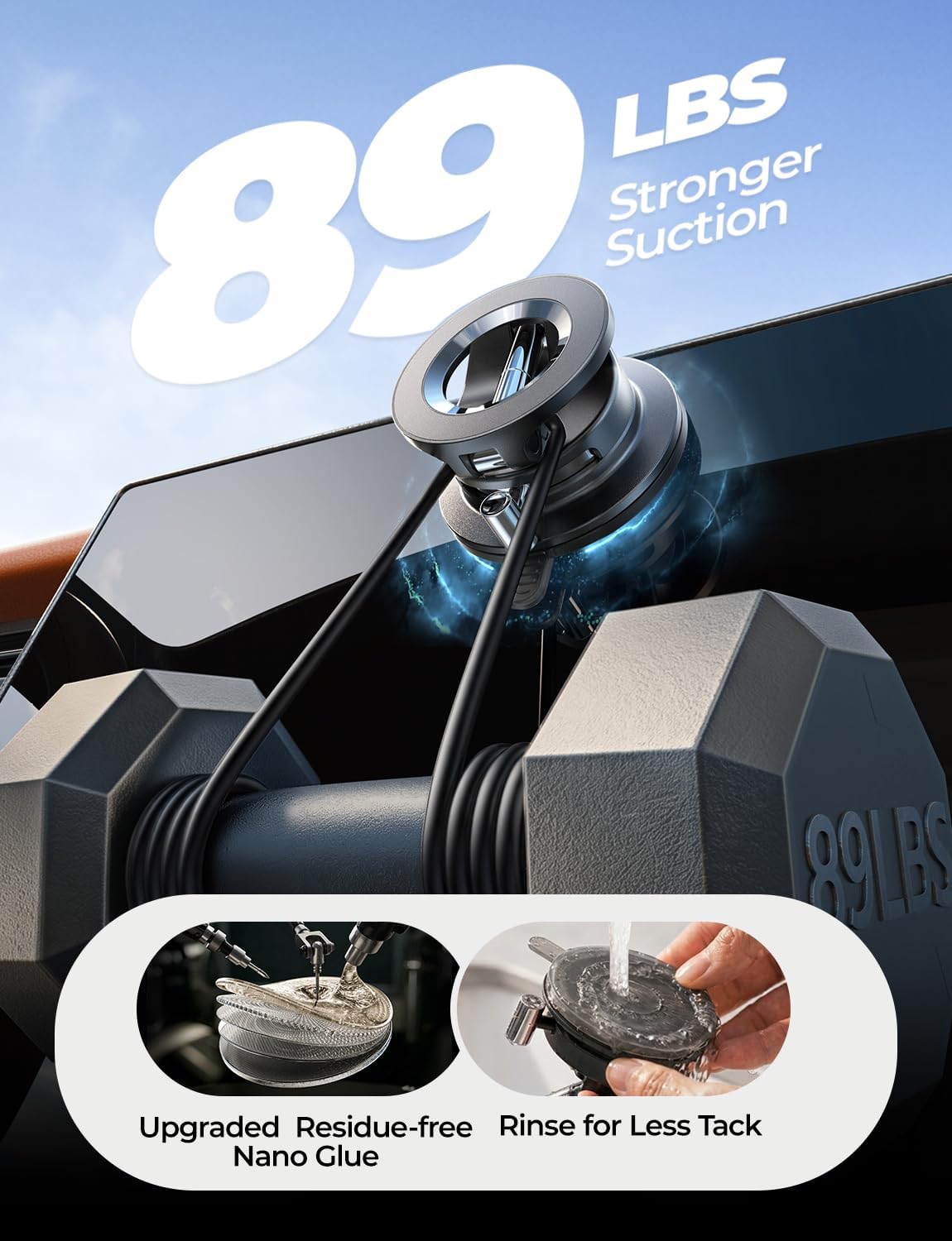 Magnetic Car Phone Mount by Havvibe 📱🚘