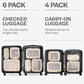 Travel Compression Packing Cubes by Havvibe ✈️🧳