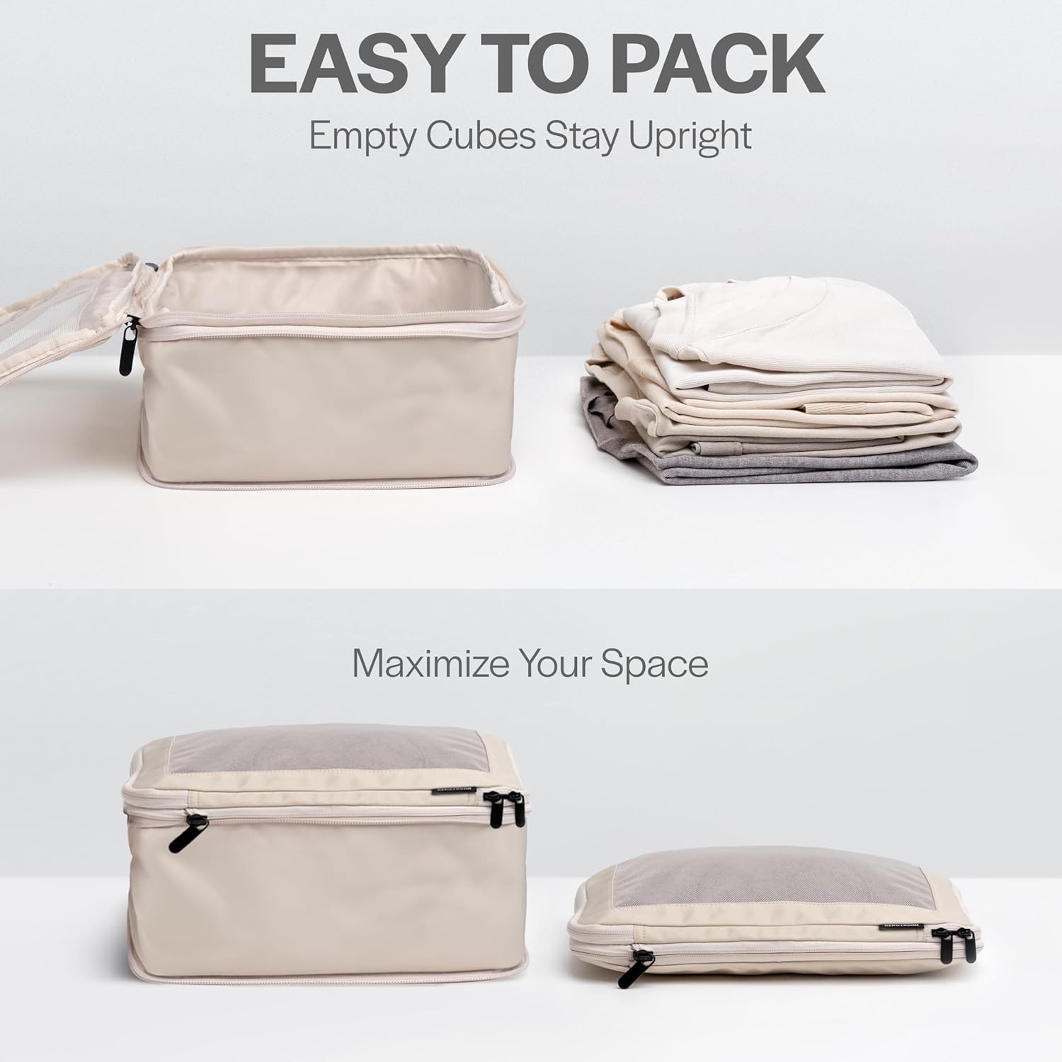 Travel Compression Packing Cubes by Havvibe
