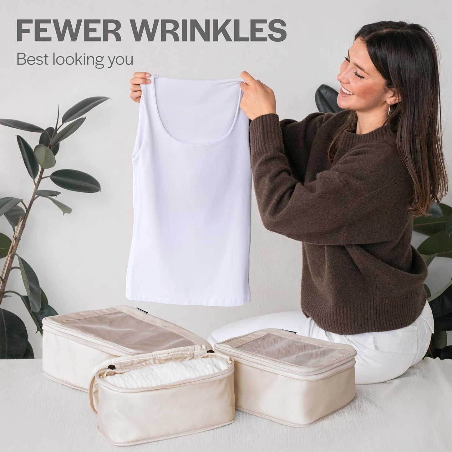 Travel Compression Packing Cubes by Havvibe ✈️🧳