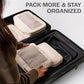Travel Compression Packing Cubes by Havvibe ✈️🧳