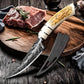Damascus Boning Knife with Protective Cover – High-Hardness Forged Kitchen Knife by Havvibe
