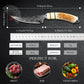 Damascus Boning Knife with Protective Cover – High-Hardness Forged Kitchen Knife by Havvibe